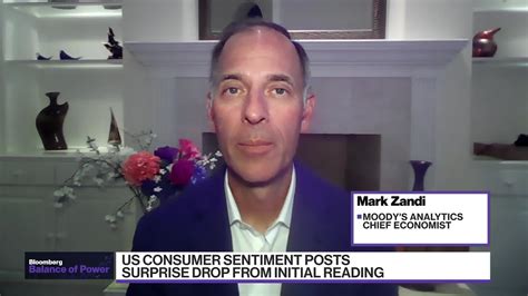 Watch Moody S Mark Zandi On Rate Cuts Us Consumer Sentiment Bloomberg