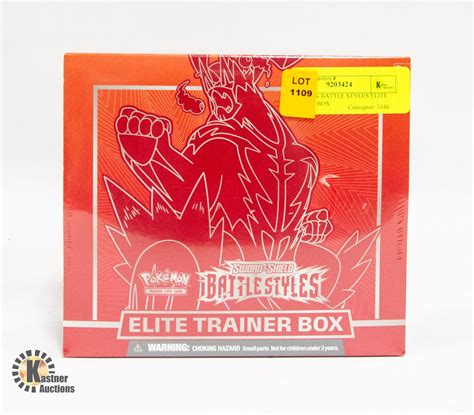 Pokemon Battle Styles Elite Trainer Box