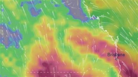 Supercell Storms Drenching Rain And Flood Threat As Massive Weather System Hits Queensland