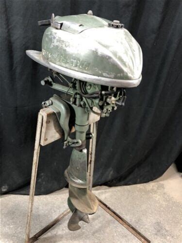 1952 Johnson Classic Outboard Boat Motor 5 Hp Model Tn28 Serial 962727 Ebay