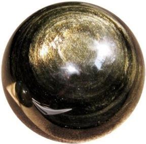 Gold Sheen Obsidian Gemstone Crystal Meaning Healing Properties