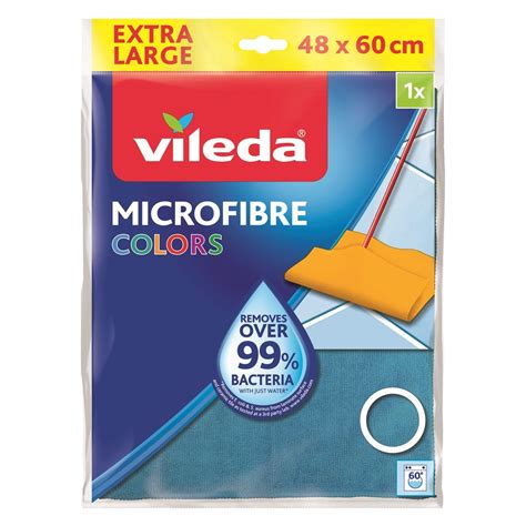 Chiffon de sol Vileda Microfibre Colors 1 pièce s Leroy Merlin