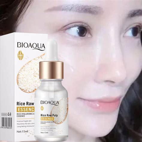 Rice Raw Pulp Hyaluronic Acid Essence Whitening Brightening