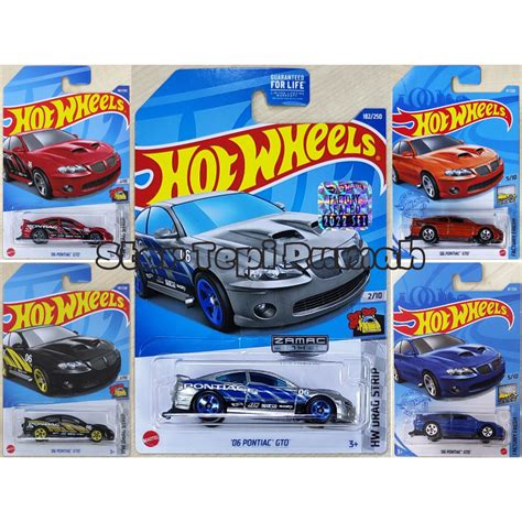 Hot Wheels Pontiac Gto Zamac Drag Strip Factory Fresh Walmart Exclusive Shopee Malaysia