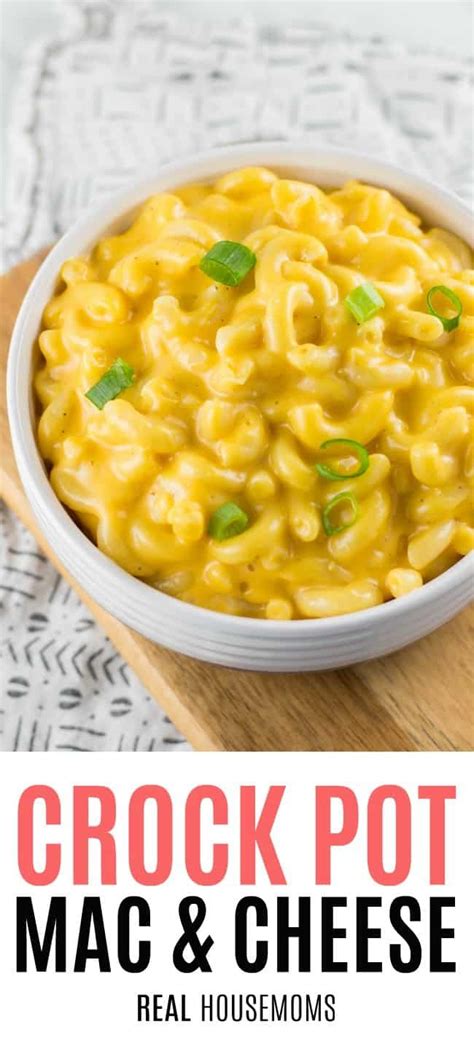 Crock Pot Mac And Cheese Is A Creamy Ultra Cheesy Crowd Pleaser Its Hands Down One Of My