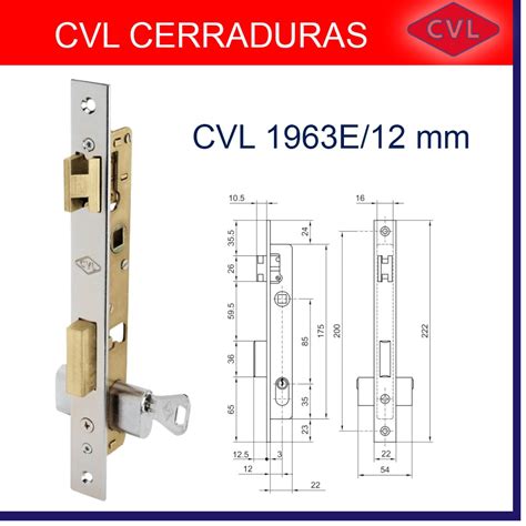 Cerradura Met Emb E Mm Cvl