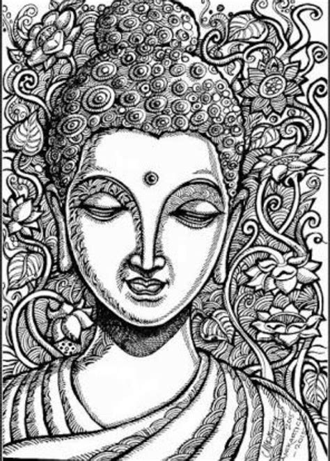 Pin By Viji Chidam On Art Sketches Buddhist Art Drawing Buddha