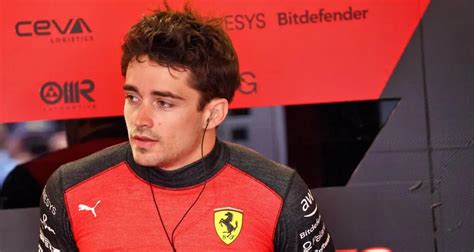 Ferrari Charles Leclerc En Col Re S En Prend Grandement La