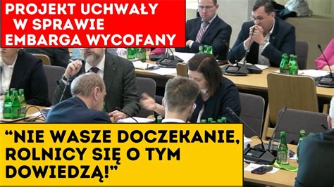 PiS wycofuje projekt uchwały w sprawie pomocy rolnikom YouTube