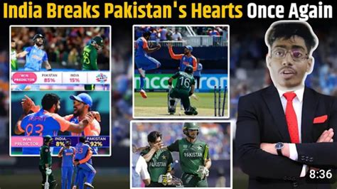 Ind Defeated Pak By Runs Ind Breaks Pak Hearts Once Again In World