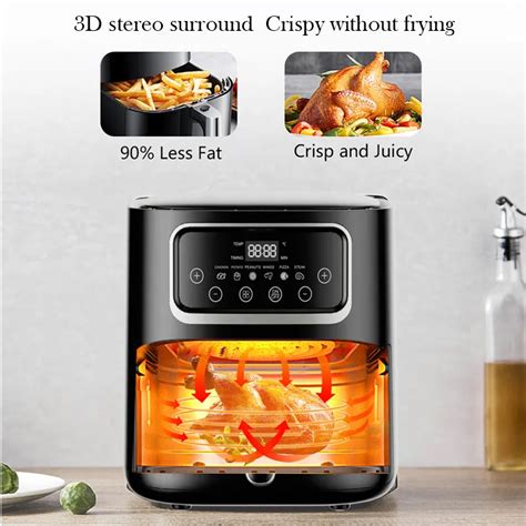 2023 New Oem Air Fryer Digital 8l 10l 12l 15l Best Hot Mini Rack