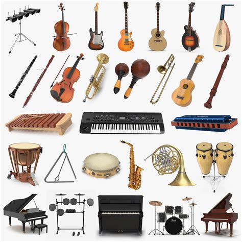 Musical Instruments 8 3d Turbosquid 1522532