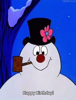 Frosty The Snowman Happy Birthday Gif GIFs | Tenor