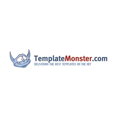 Free High Quality Template Monster Logo For Creative Design