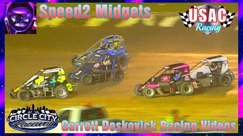 Circle City Raceway May Usac Speed Midgets Full Race