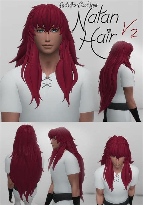 Natan Hair V Natalia Auditore Sims Hair Afro Hair Sims Cc Sims