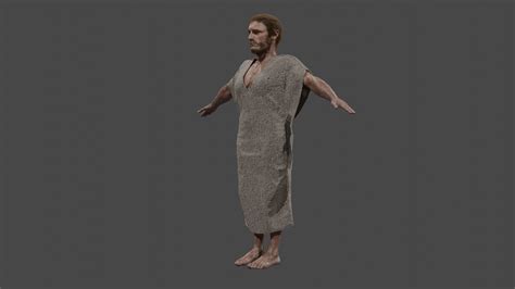 Character Ancient Greek 3d Model Rigged Cgtrader