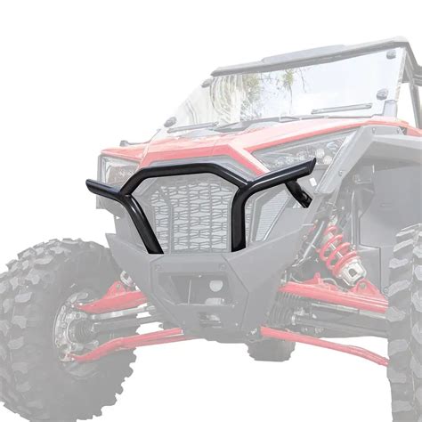 Kemimoto Utv Front Brush Guard Bumper Matte Black Compatible With