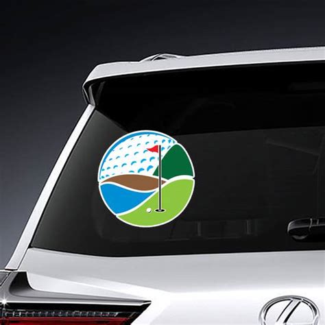 Logo Golf Club, Golf Championship Sticker