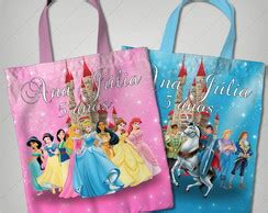 Bolsinha Princesas Disney X Elo Produtos Especiais