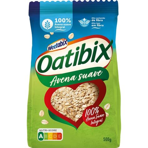 Oatibix Avena Suave Integral Con Bajo Contenido En Sal Bolsa 500 G