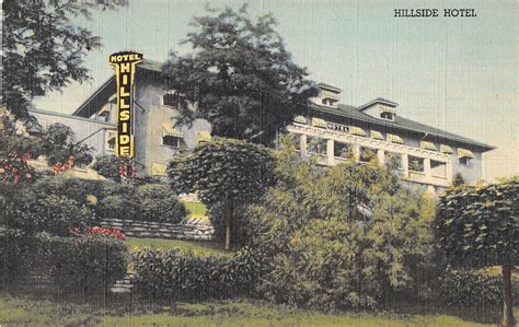 Madison Indiana Hillside Hotel General Exterior View Antique Postcard ...