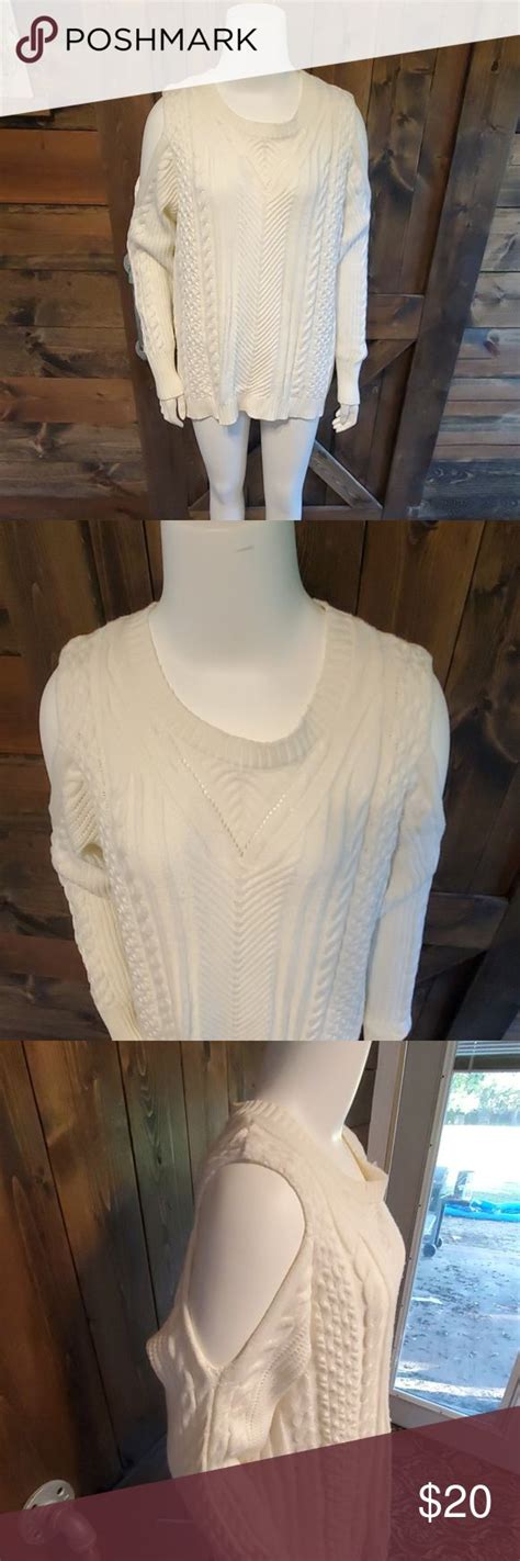 Spotted While Shopping On Poshmark Lane Bryant Cream Cold Shoulder