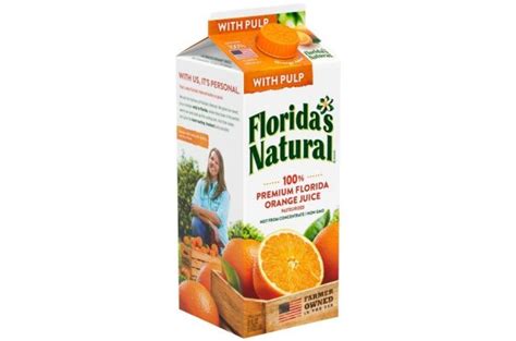 Floridas Natural Orange Juice Some Pulp Chilled 3 00 Orange Juice