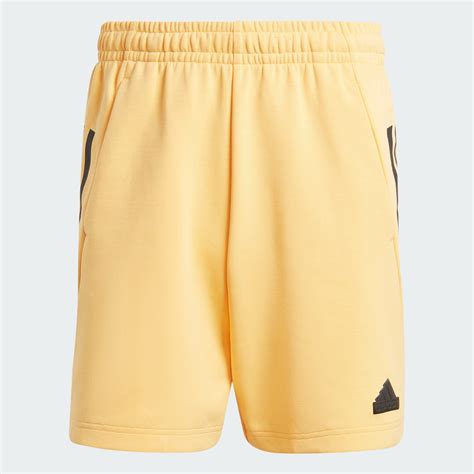 Adidas Future Icons 3 Stripes Shorts Yellow Adidas UAE