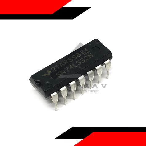 Original 74ls32 Or Gate Dip Ic 7432 Sn74ls32n Sn74ls32 Dual Input Or