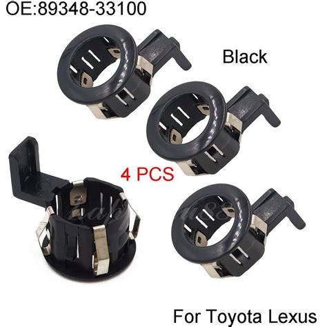 New 4x PDC Parking Sensor Retainer For 2013 14 Toyota Lexus RX350