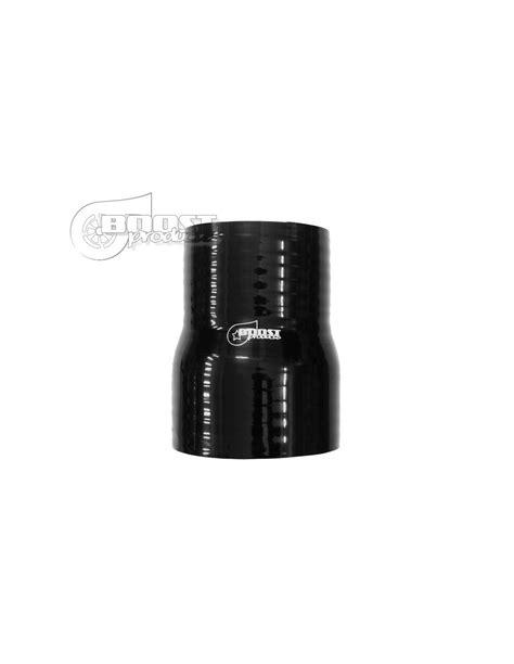 Réducteur droit silicone 35 32mm noir