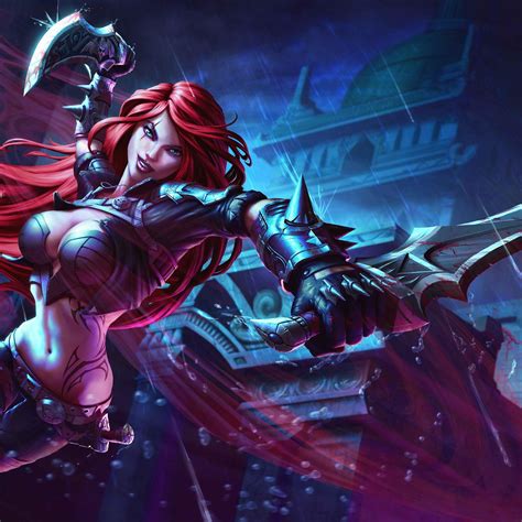 2932x2932 5k Katarina League Of Legends Ipad Pro Retina Display Hd 4k