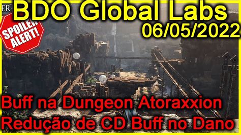 BDO Global Labs Redução de CD e Buff no Dano das Skill Buff na