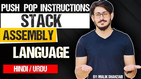 Stack In Assembly Language Nasm Stack Pointer Register X86 Push And Pop In Stack
