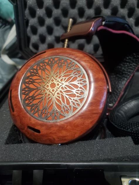 Sold Zmf Red Mallee Burl Atrium Headphones New Headphone Reviews