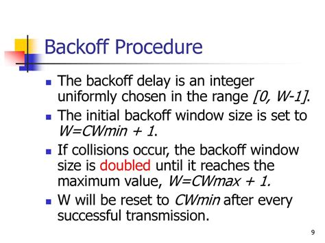 Enhanced Backoff Scheme In Csmaca For Ieee Ppt Download