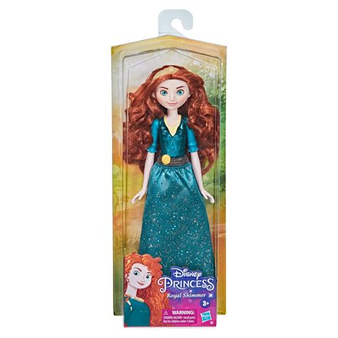 Princesa Disney Merida Royal Shimmer Hasbro Brinquedos Mom Me