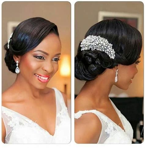 75 Stunning African American Wedding Hairstyle Ideas For Memorable Wedding Bridal Hair Pieces