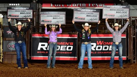 2023 Women’s Rodeo World Championship Concludes and Crowns Four Event ...