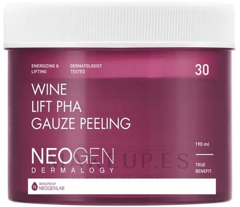 Parches Exfoliantes Con Extracto De Vino Tinto Neogen Dermalogy Bio