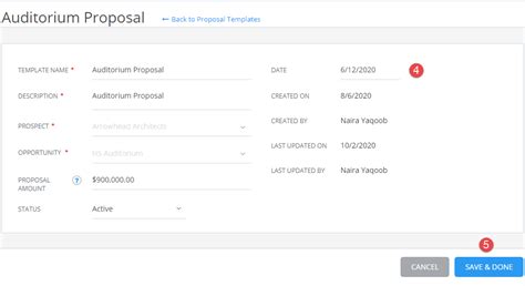 Proposal Templates Core Help Center