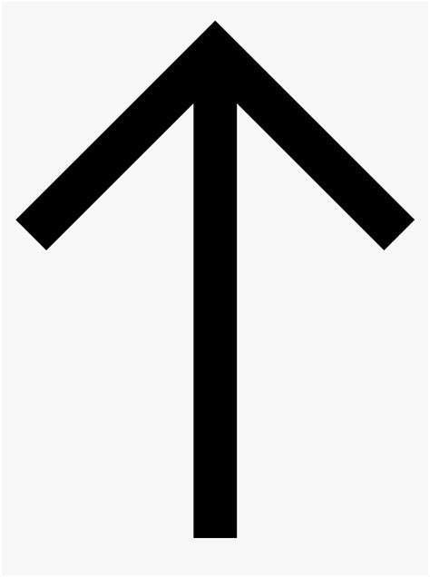 Fajarv White Arrow Pointing Up Png