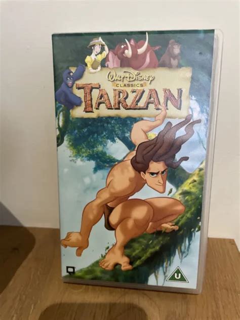 TARZAN WALT DISNEY Classic VHS Cassette Tape 5 50 PicClick UK