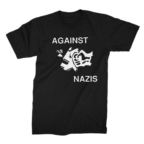 AGAINST NAZIS T SHIRT Punk Crust Grindcore Thrash Etsy