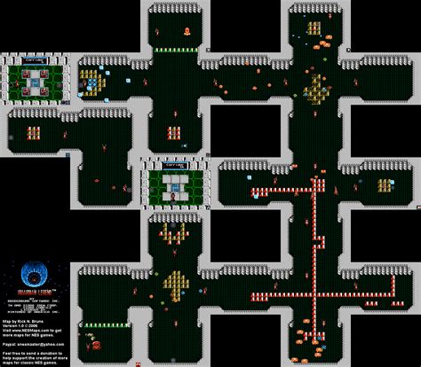 The Guardian Legend Map Area 6