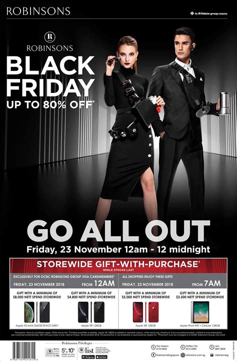 Robinsons One Day Black Friday Promotion Offers Discounts Of Up To 80