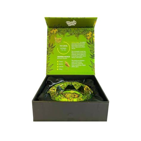 Best Buds Lemon Haze Crystal Ashtray Giftbox Multitrance