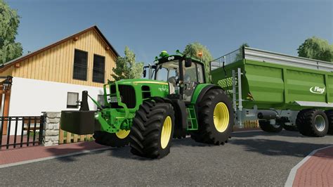 John Deere 7030 Much Extras V10 Fs22 Mod