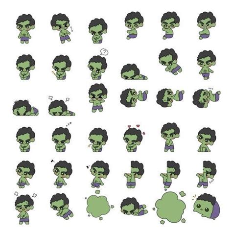 Hulk shimeji mascot desktop pet (Marvel shimeji) : r/shimejimascot